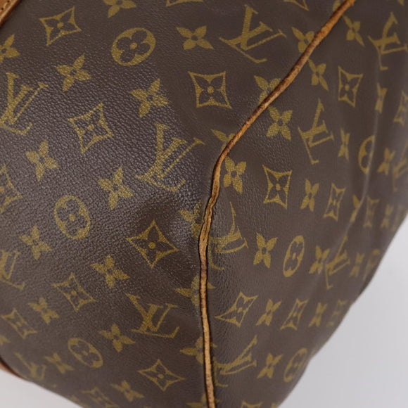 LOUIS VUITTON Monogram Sac Souple 45 Boston Bag Vintage M41624 LV Auth 143732