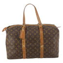 LOUIS VUITTON Monogram Sac Souple 45 Boston Bag Vintage M41624 LV Auth 143732-13