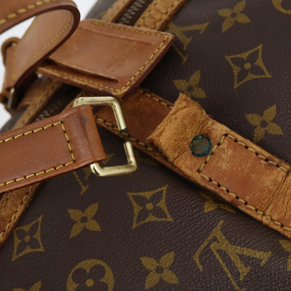 LOUIS VUITTON Monogram Sac Souple 45 Boston Bag Vintage M41624 LV Auth 143732