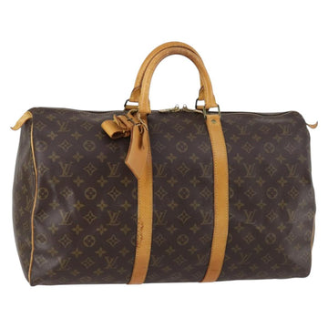 LOUIS VUITTON Monogram Keepall 50 Boston Bag M41426 LV Auth 143733