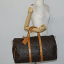 LOUIS VUITTON Monogram Keepall 50 Boston Bag M41426 LV Auth 143733-22
