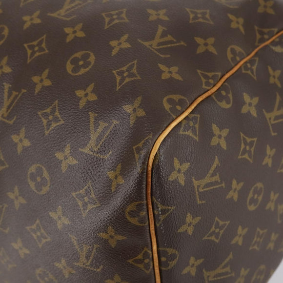 LOUIS VUITTON Monogram Keepall 55 Boston Bag M41424 LV Auth 143734