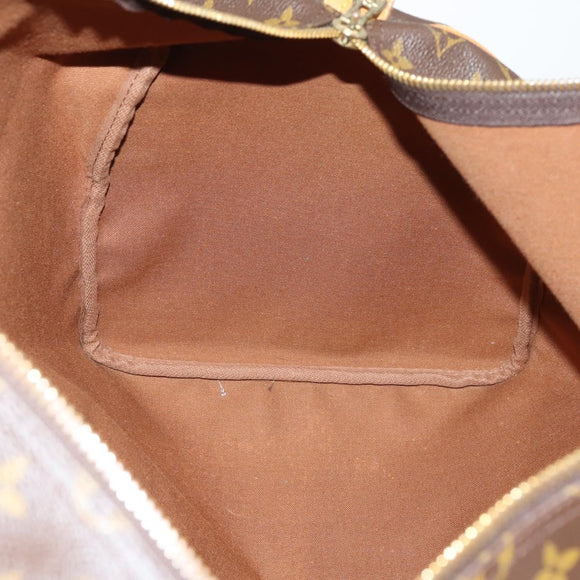 LOUIS VUITTON Monogram Keepall 55 Boston Bag M41424 LV Auth 143734