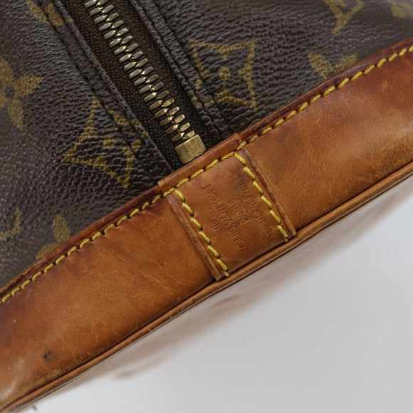 LOUIS VUITTON Monogram Alma Hand Bag M51130 LV Auth 143738