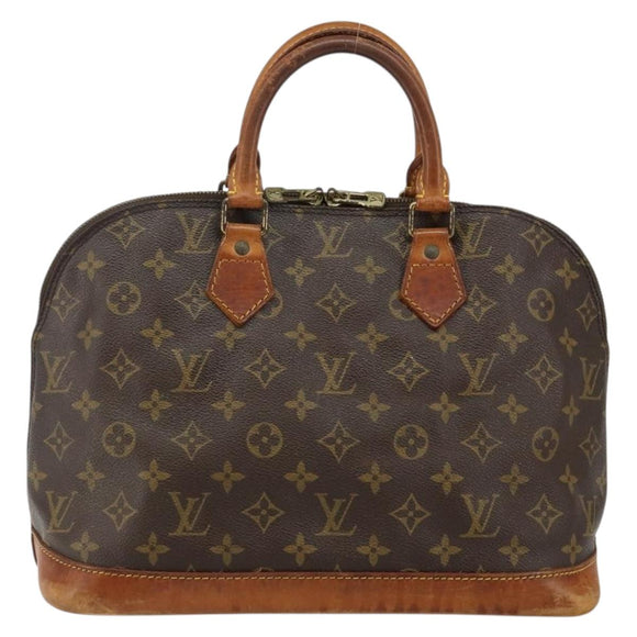 LOUIS VUITTON Monogram Alma Hand Bag M51130 LV Auth 143738