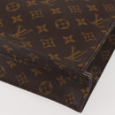LOUIS VUITTON Monogram Sac Plat Hand Bag M51140 LV Auth 143740-15