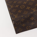 LOUIS VUITTON Monogram Sac Plat Hand Bag M51140 LV Auth 143740-16