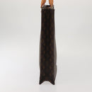 LOUIS VUITTON Monogram Sac Plat Hand Bag M51140 LV Auth 143740-3