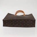 LOUIS VUITTON Monogram Sac Plat Hand Bag M51140 LV Auth 143740-5