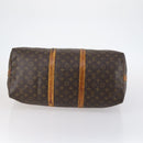 LOUIS VUITTON Monogram Keepall Bandouliere 50 Boston Bag M41416 LV Auth 143742-10