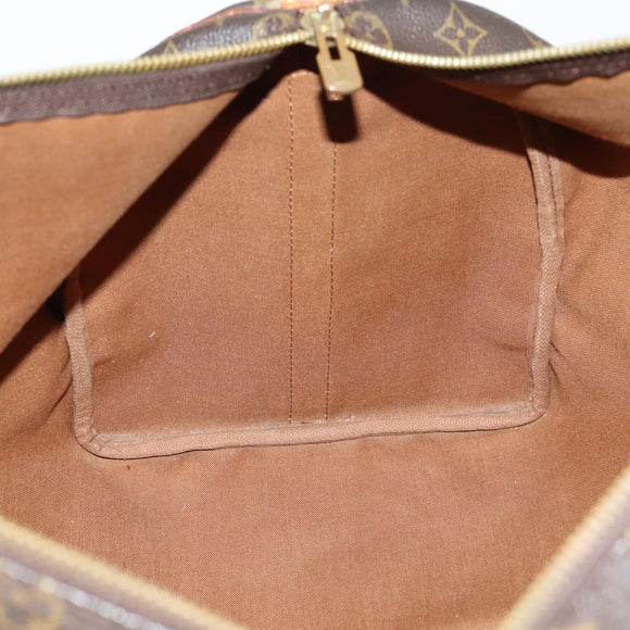 LOUIS VUITTON Monogram Keepall Bandouliere 50 Boston Bag M41416 LV Auth 143742