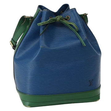 LOUIS VUITTON Epi Noe Shoulder Bag Bicolor Green Blue M44044 LV Auth 143746