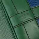 LOUIS VUITTON Epi Noe Shoulder Bag Bicolor Green Blue M44044 LV Auth 143746-17