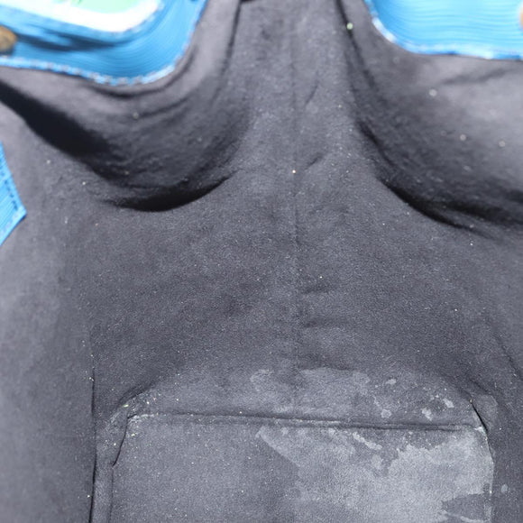 LOUIS VUITTON Epi Noe Shoulder Bag Bicolor Green Blue M44044 LV Auth 143746