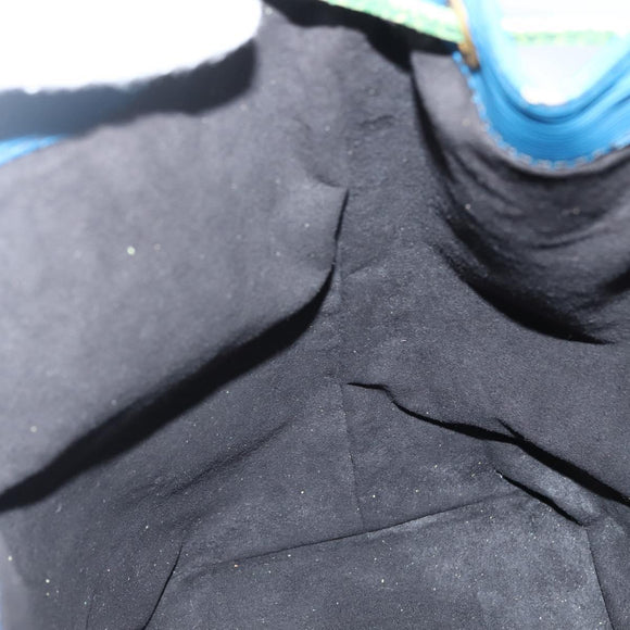 LOUIS VUITTON Epi Noe Shoulder Bag Bicolor Green Blue M44044 LV Auth 143746