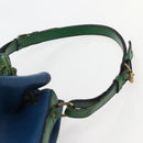 LOUIS VUITTON Epi Noe Shoulder Bag Bicolor Green Blue M44044 LV Auth 143746-8