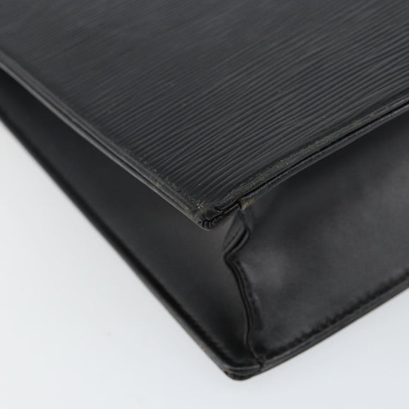 LOUIS VUITTON Epi Ombre Hand Bag Black M52102 LV Auth 143749