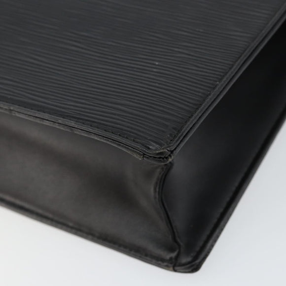 LOUIS VUITTON Epi Ombre Hand Bag Black M52102 LV Auth 143749