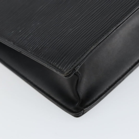 LOUIS VUITTON Epi Ombre Hand Bag Black M52102 LV Auth 143749