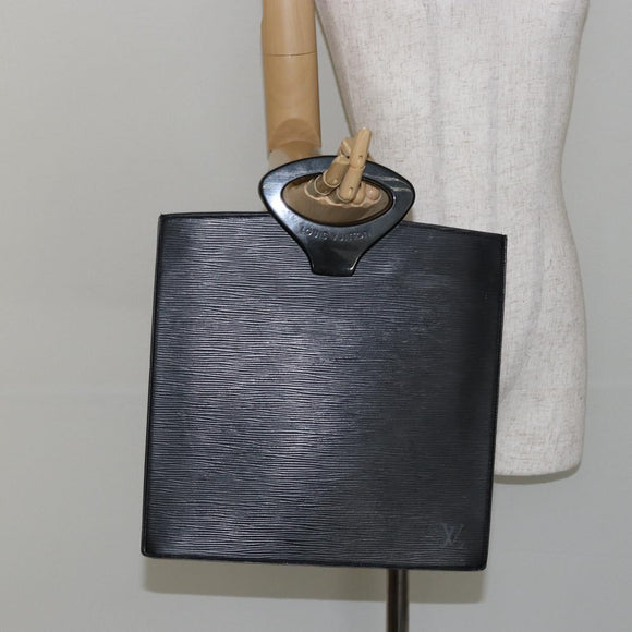 LOUIS VUITTON Epi Ombre Hand Bag Black M52102 LV Auth 143749