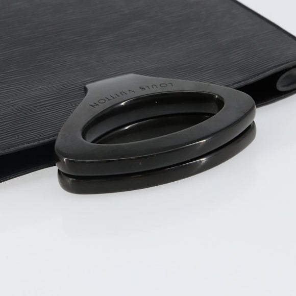 LOUIS VUITTON Epi Ombre Hand Bag Black M52102 LV Auth 143749