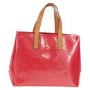 LOUIS VUITTON Monogram Vernis Reade PM Hand Bag Fran Boise M9132F Auth 143751V-1