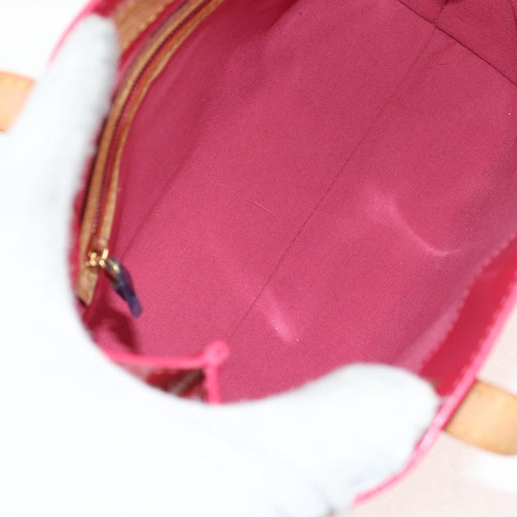 LOUIS VUITTON Monogram Vernis Reade PM Hand Bag Fran Boise M9132F Auth 143751V