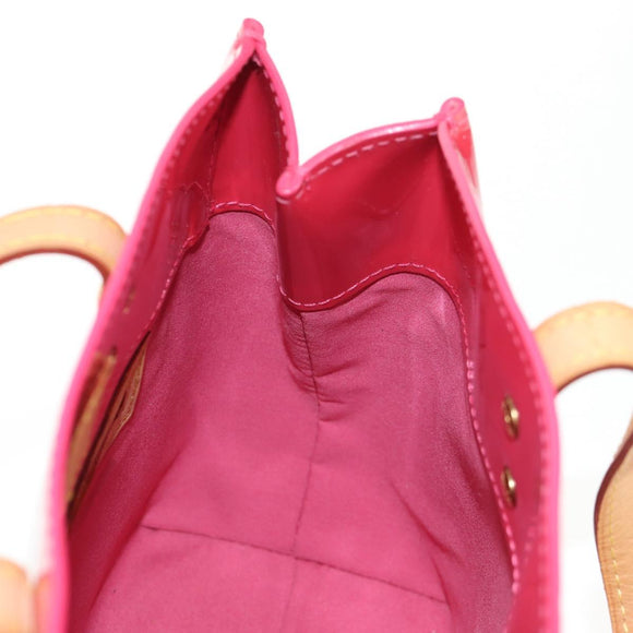 LOUIS VUITTON Monogram Vernis Reade PM Hand Bag Fran Boise M9132F Auth 143751V