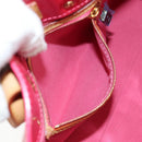 LOUIS VUITTON Monogram Vernis Reade PM Hand Bag Fran Boise M9132F Auth 143751V-23