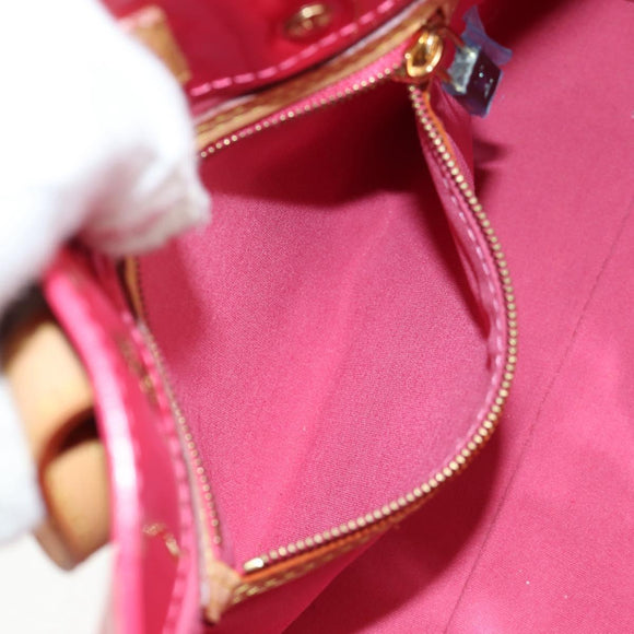 LOUIS VUITTON Monogram Vernis Reade PM Hand Bag Fran Boise M9132F Auth 143751V