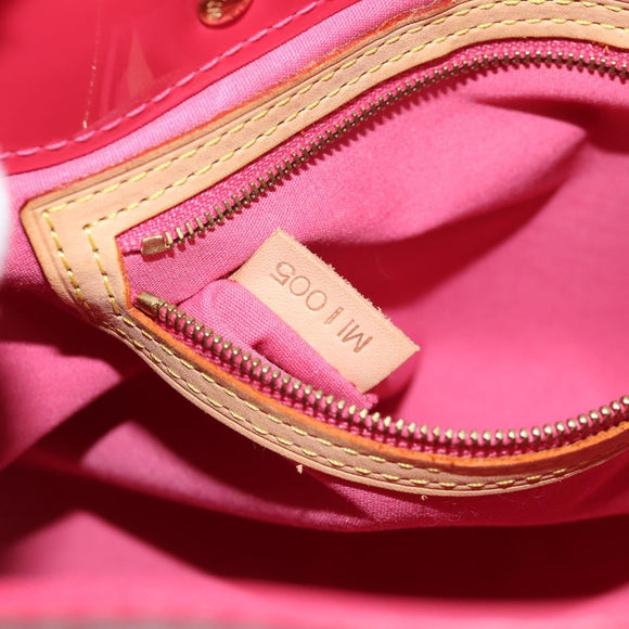 LOUIS VUITTON Monogram Vernis Reade PM Hand Bag Fran Boise M9132F Auth 143751V