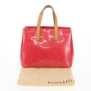 LOUIS VUITTON Monogram Vernis Reade PM Hand Bag Fran Boise M9132F Auth 143751V-12