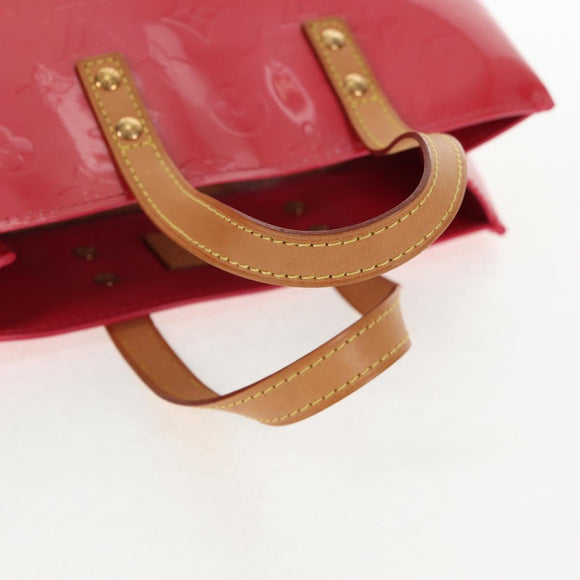 LOUIS VUITTON Monogram Vernis Reade PM Hand Bag Fran Boise M9132F Auth 143751V