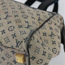 LOUIS VUITTON Monogram Mini Josephine PM Hand Bag Blue M92049 LV Auth 143753-8