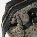LOUIS VUITTON Monogram Mini Josephine PM Hand Bag Blue M92049 LV Auth 143753-9