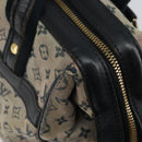 LOUIS VUITTON Monogram Mini Josephine PM Hand Bag Blue M92049 LV Auth 143753-10