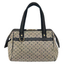 LOUIS VUITTON Monogram Mini Josephine PM Hand Bag Blue M92049 LV Auth 143753-13