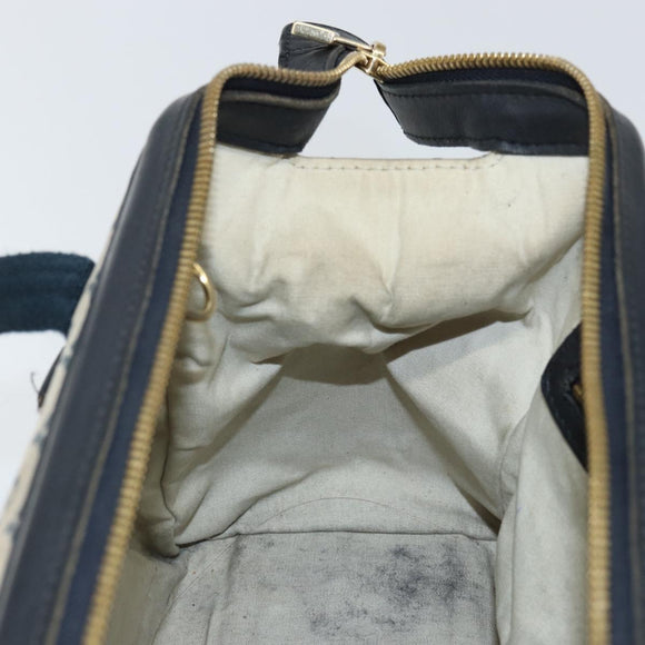 LOUIS VUITTON Monogram Mini Josephine PM Hand Bag Blue M92049 LV Auth 143753