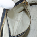 LOUIS VUITTON Monogram Mini Josephine PM Hand Bag Blue M92049 LV Auth 143753-22