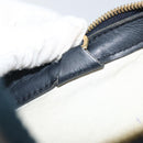 LOUIS VUITTON Monogram Mini Josephine PM Hand Bag Blue M92049 LV Auth 143753-12