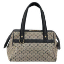 LOUIS VUITTON Monogram Mini Josephine PM Hand Bag Blue M92049 LV Auth 143753-2