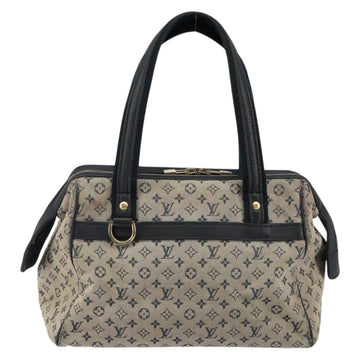 LOUIS VUITTON Monogram Mini Josephine PM Hand Bag Blue M92049 LV Auth 143753 - 0