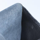 Christian Dior Clutch Bag Leather Black Gold Auth 143761-17