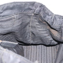 PRADA Chain Shoulder Bag Nylon Black Gold Auth 143765-20