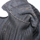 PRADA Chain Shoulder Bag Nylon Black Gold Auth 143765-10