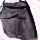 SAINT LAURENT Rive Gauche Shoulder Bag Suede Pink Silver Auth 143766-18