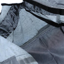 PRADA Boston Bag Nylon Black Silver Auth 143769-19