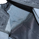 PRADA Boston Bag Nylon Black Silver Auth 143769-20