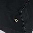 PRADA Boston Bag Nylon 2way Black Silver Auth 143770-16