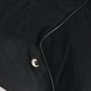 PRADA Boston Bag Nylon 2way Black Silver Auth 143770-18